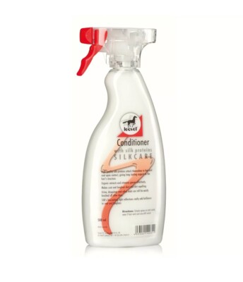 Leovet Silkcare Conditioner Spray Easy Groom Stain Free Shiny Coat Mane & Tail
