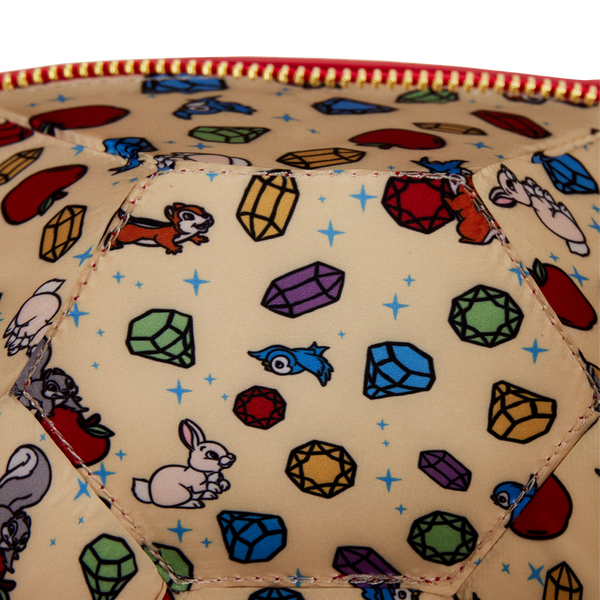 Loungefly Snow White Seven Dwarfs Gem Crossbody Stitch Shoppe NWT Loungefly | Bags | Exclusive Stitch Shoppe Snow White Gem  main image 3
