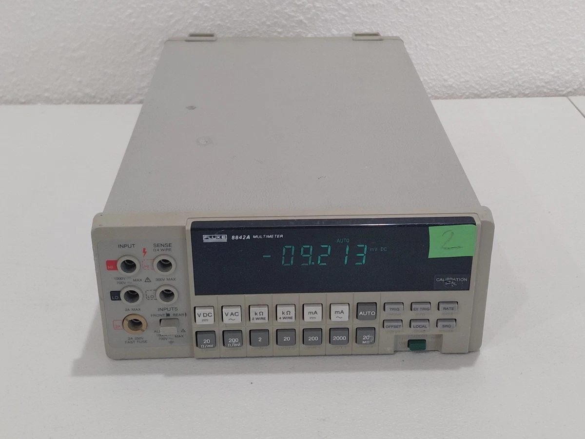 て*！様 (2)FLUKE 8842A デジタルマルチメーター中古 Fluke 8842a for sale - eBay