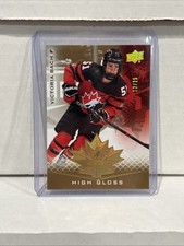 Victoria Bach 12/25 High Gloss 2021 Team Canada Juniors 