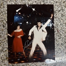 JOHN TRAVOLTA SIGNED SATURDAY NIGHT FEVER 11x14 PHOTO DC/COA BEAUTIFUL AUTOGRAPH