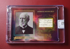 2024 Eternal Cuts Charles Lewis Tiffany Authentic History Relic 20/25 3-Line