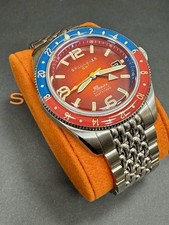 Spinnaker Fleuss GMT SP-5120 Automatico – Arancia Bruciata – Full Set