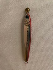 Daiwa TG Bait 180g Metal Jig Red Silver Fish Design 15cm Used