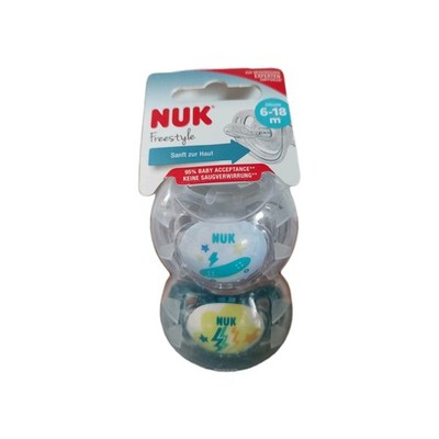NUK FREESTYLE SCHNULLER 6-8MONATE 2st