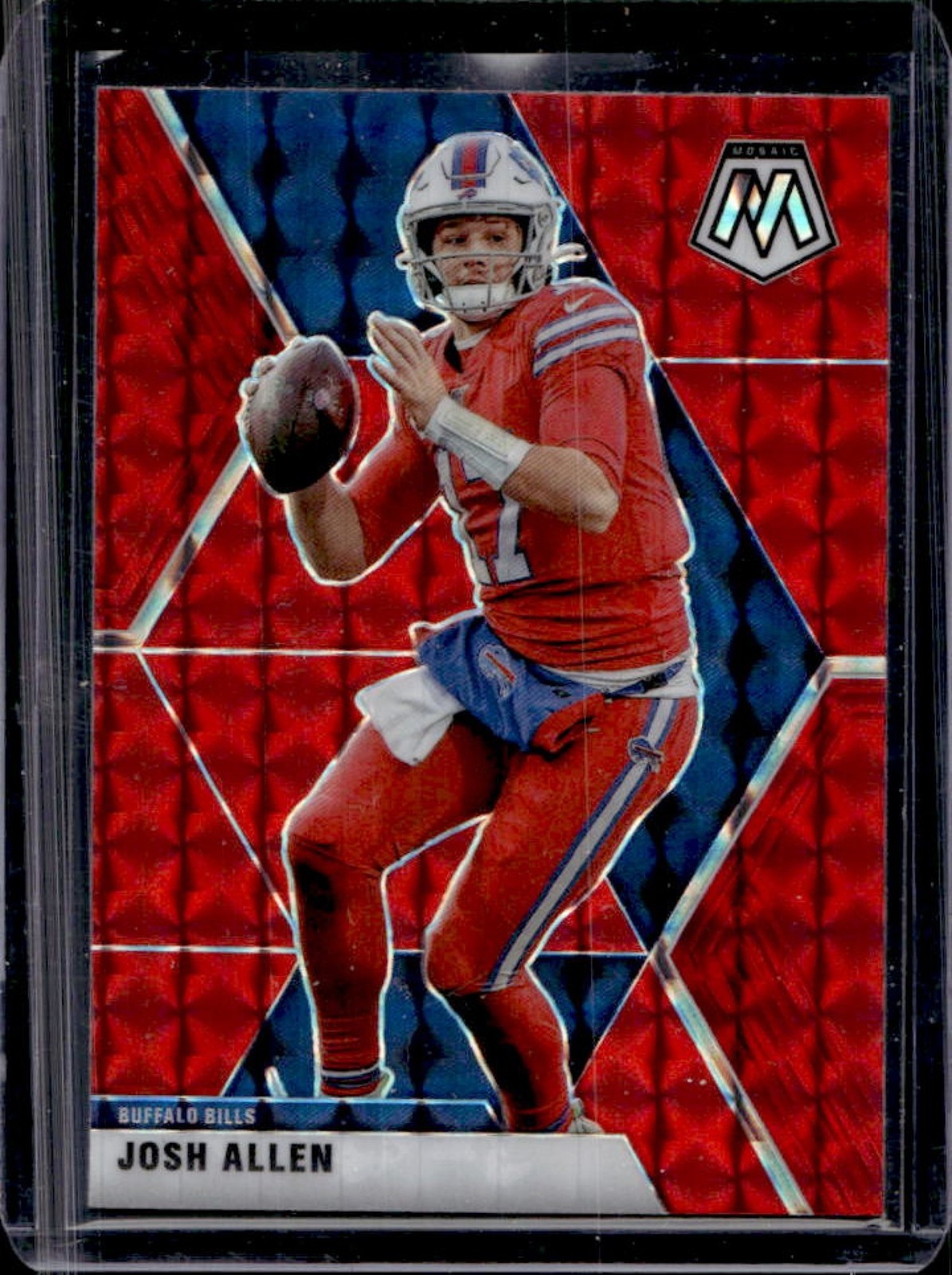 2020 Mosaic Josh Allen Prizm Red #26 Bills