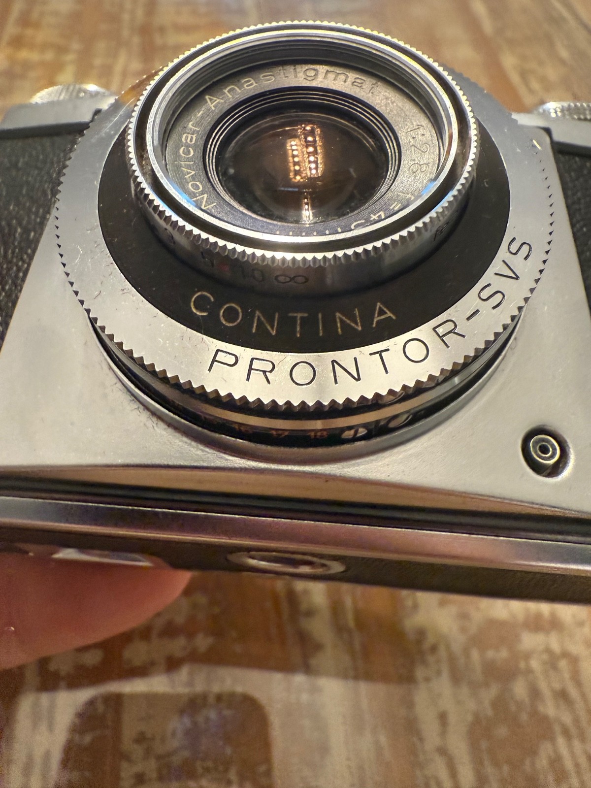 ZEISS IKON CONTNA Analogkamera Novicar-Anastigmat 1:2,8 f=45 mm