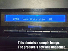 Display LCD retroilluminazione LED blu KORG M1 ad alta luminosità con manuale...