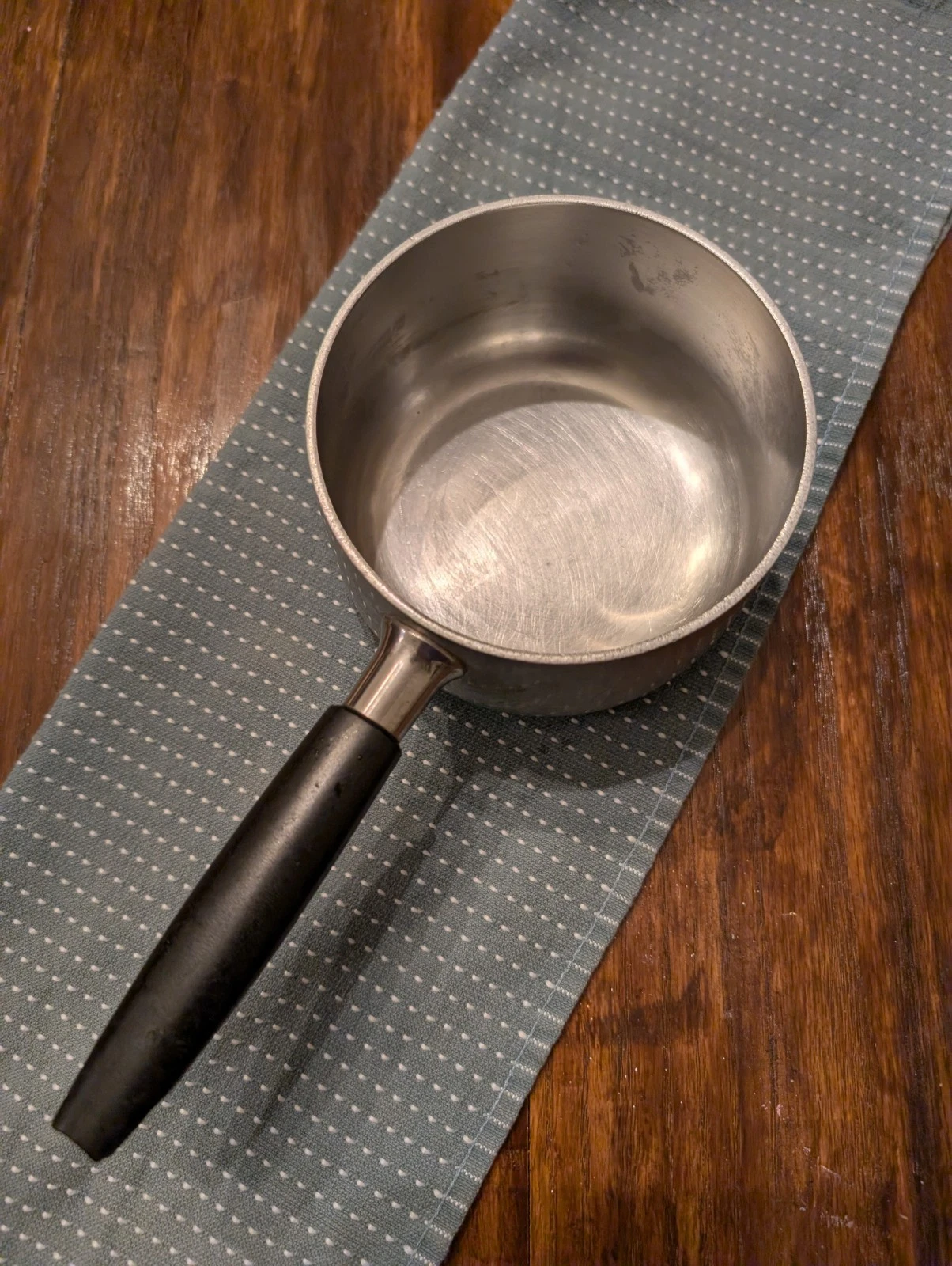 Vintage Wear-Ever R-781 Saucepan Plus Stainless Inner Clad Aluminum USA