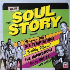 VARIOUS : SOUL STORY (CD) DISC + CVR ART - NO CASE - VG