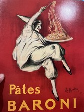 Poster Pates Baroni stampa 11x14 Leonetto Cappiello 1921 stile vintage arte