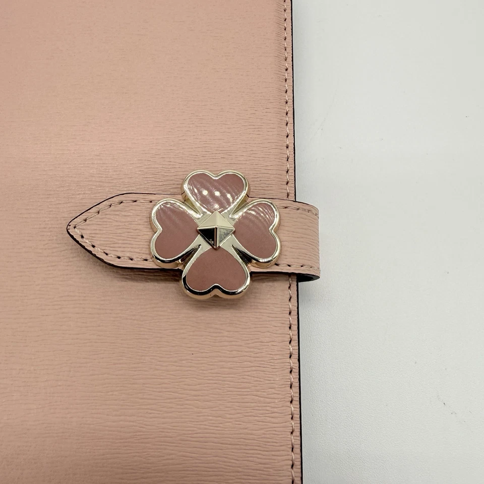 Kate Spade New York iPhone X/XS Case Folio Wallet MagSafe Pink Flower Leather - Image 2 of 4