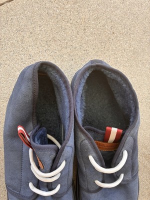 BALLY suede navy color Shoes laced up fur inside US 11D  Size Soft Light Weight BALLY suede navy color Shoes laced up fur inside US 11D Size  main image 2