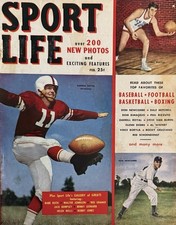 SPORT LIFE- Feb 1950- BABE RUTH,ELECTRIC FOOTBALL GAME, DiMAGGIO, ROCKY GRAZIANO
