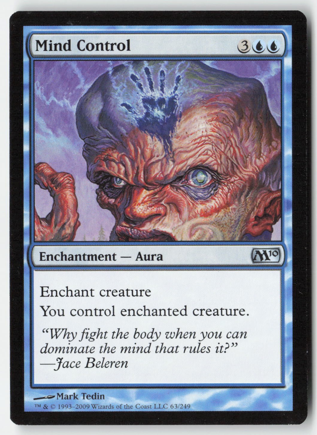 MTG - Mind Control #63 - Regular - M10 Magic 2010