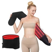 Red Light Therapy Belt 660nm  850nm Infrared LEDs for Pain Relief  Relaxation