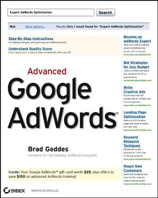 Advanced Google AdWords,Brad Geddes