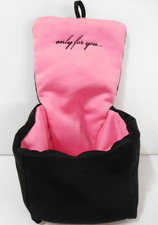     "ONLY FOR YOU..." BAG  VICTORIA'S SECRET  black pink costume lingerie case