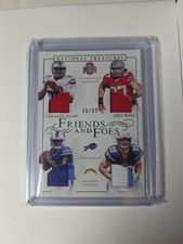 2016 Panini Friends & Foes Cardale Jones/Joey Bosa, Bills, Chargers Patch 30/99