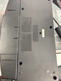 Turbo Grafx 16 console with power and one controller -