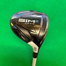 TaylorMade SIM2 MAX-D Fairway Wood 5W 19 Flex R Regular Speeder Graphite Shaft