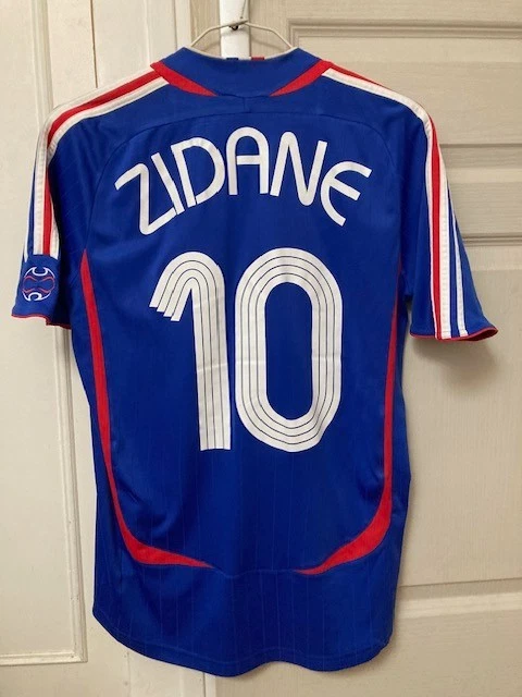 Maillot Adidas Football Equipe de France Vintage ZIDANE 2006/07 - XL