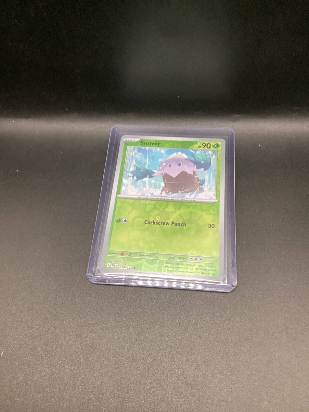 SNOVER 010/193 PALDEA EVOLVED (REVERSE HOLO, NM)