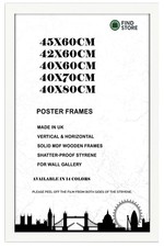Picture Poster Frames 45x60 42x60 40x60 40x70 40x80 All Colors Mdf Wooden Frame