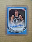Dylan Harper 2025 Bowman Basketball Rookie auto signed blue 4 / 150
