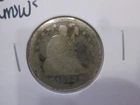 1853 US SEATED LIBERTY QUARTER WITH ARROWS