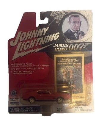 Johnny Lightning 007 '71 Mustang Mach 1 Diamonds Are Forever 1:64