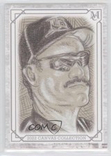 2022 Topps Museum Collection Canvas Reprints Wade Boggs #CCR-36 HOF 0u72
