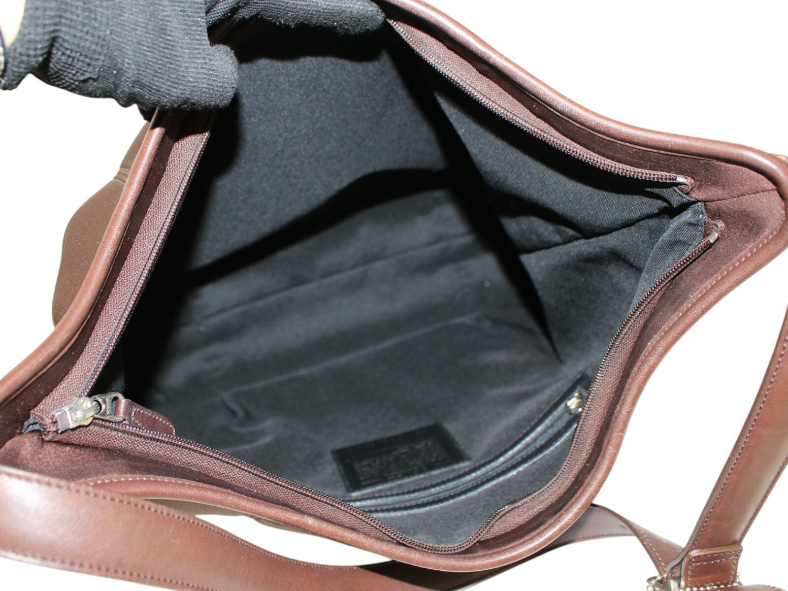 COACH One Shoulder Bag 6210 Urethane Dark Brown Womens Classic Japan A-260113-8 thumbnail 6