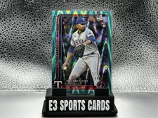 Topps 2025 Chrome Update /199 Kumar Rocker #USC160 Teal Raywave  Card