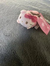 Mamepuchi Series Mascot Hello Kitty Sakura Tsum Tsum Plush