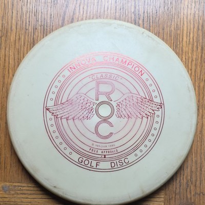Innova Champion Classic Roc Midrange Disc 175g White PDGA Approved 4/4/0/3