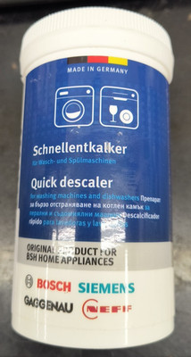 Brand New Bosch & Siemens Original Descaler for Washing Machines & Dishwashers