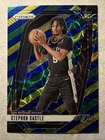 2024-25 Prizm Stephon Castle Blue Yellow Green Choice Prizm RC #234 SPURS CLEAN