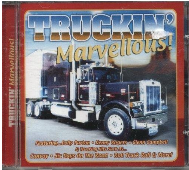 MUSIC CD ALBUM Truckin' Marvellous (Various Artists)