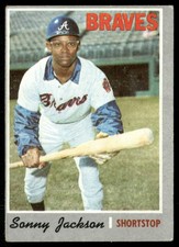 1970 Topps Sonny Jackson Atlanta Braves #413