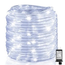 100FT 300 LED Rope Lights for Outside, Connectable Rope Lights Outdoor Waterp...