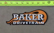 Baker Drivetrain new authentic original decal sticker motorcycle parts racing