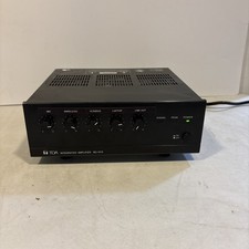 TOA BG-1015 Integrated Amplifier 5 Channel Mixer 15W - TESTED