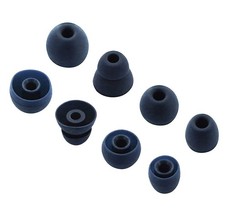 ALXCD Replacement Ear Tips for Powerbeats Pro Headphone, 4 Pairs S/M/L/D NAVY