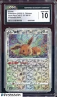2025 Pokemon Chinese Gem Pack Vol.2 0108 Eevee Prismatic Holo CGC 10 GEM MINT
