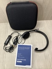Plantronics Blackwire C710 Mono USB Over the Ear Headset - Black