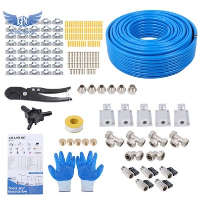 Compressed Air Line Kit 3/4  × 300FT, Shop Air Line Kit, Shop Air Compressor