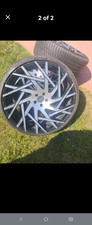 24 inch rims and tires set of 3