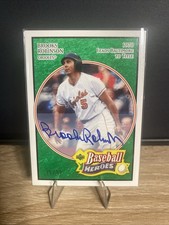 Brooks Robinson 2005 Upper Deck Emerald /99 Heroes SP Autograph Orioles #7