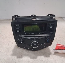 2003-2007 Honda Accord Radio Receiver CD Player W/o Navigation Manual Sedan OEM